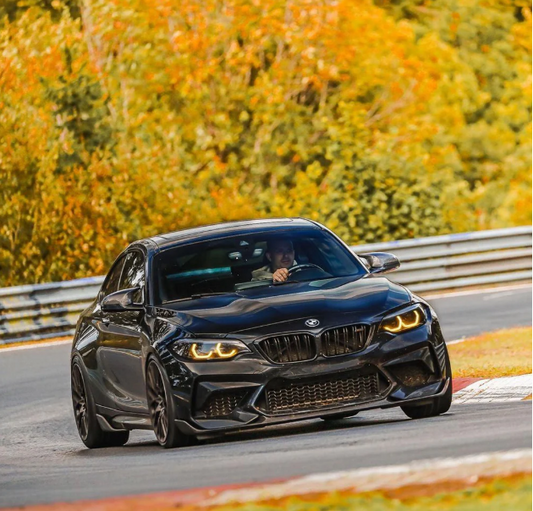 CSL Yellow LED Headlight DRL Module - BMW F87 M2 & F22/F23 2 Series