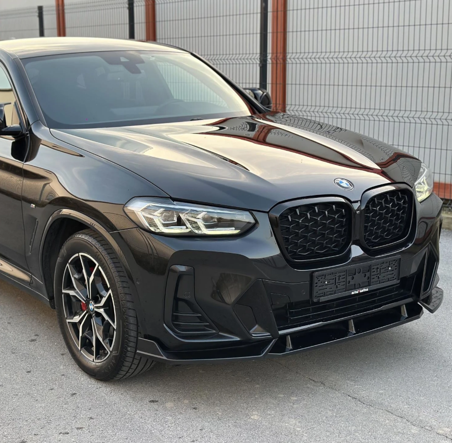 MP Style Black Front Lip - BMW X3/X4 G01/G02 M Sport LCI
