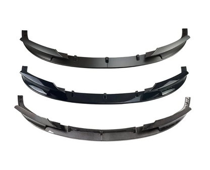 Carbon/Matte Black/Glossy Black Front Lip - BMW F30 3 Series M Sport