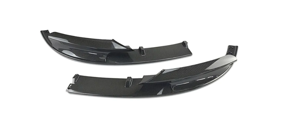 Carbon/Matte Black/Glossy Black Front Lip - BMW F30 3 Series M Sport