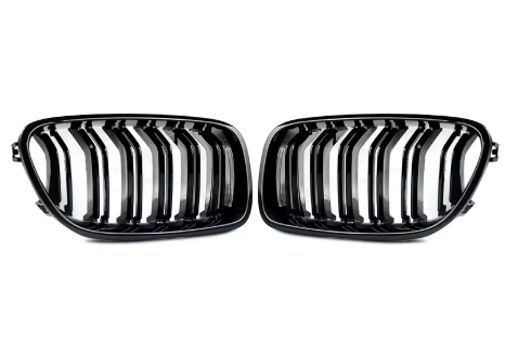 Gloss Black Kidney Grille - BMW F10 5 Series